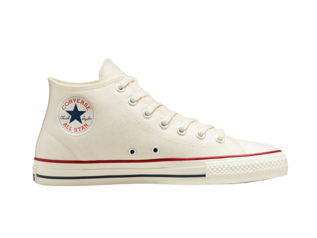 Converse CTAS Pro Mid (Egret/Red)