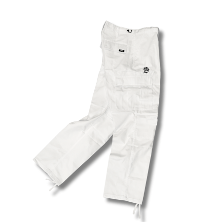 Skate Supply Gothic Cargo Pant (White/Green)