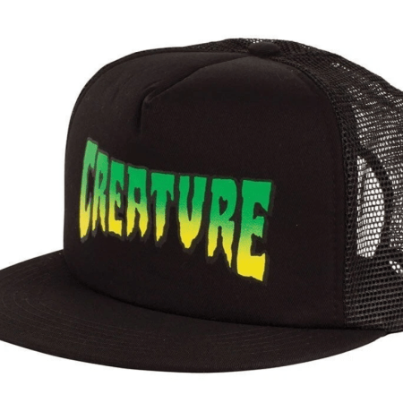 Creature Logo Trucker Hat (Black)