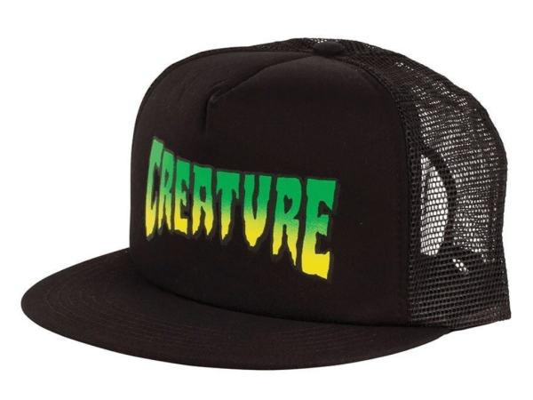 Creature Logo Trucker Hat (Black)