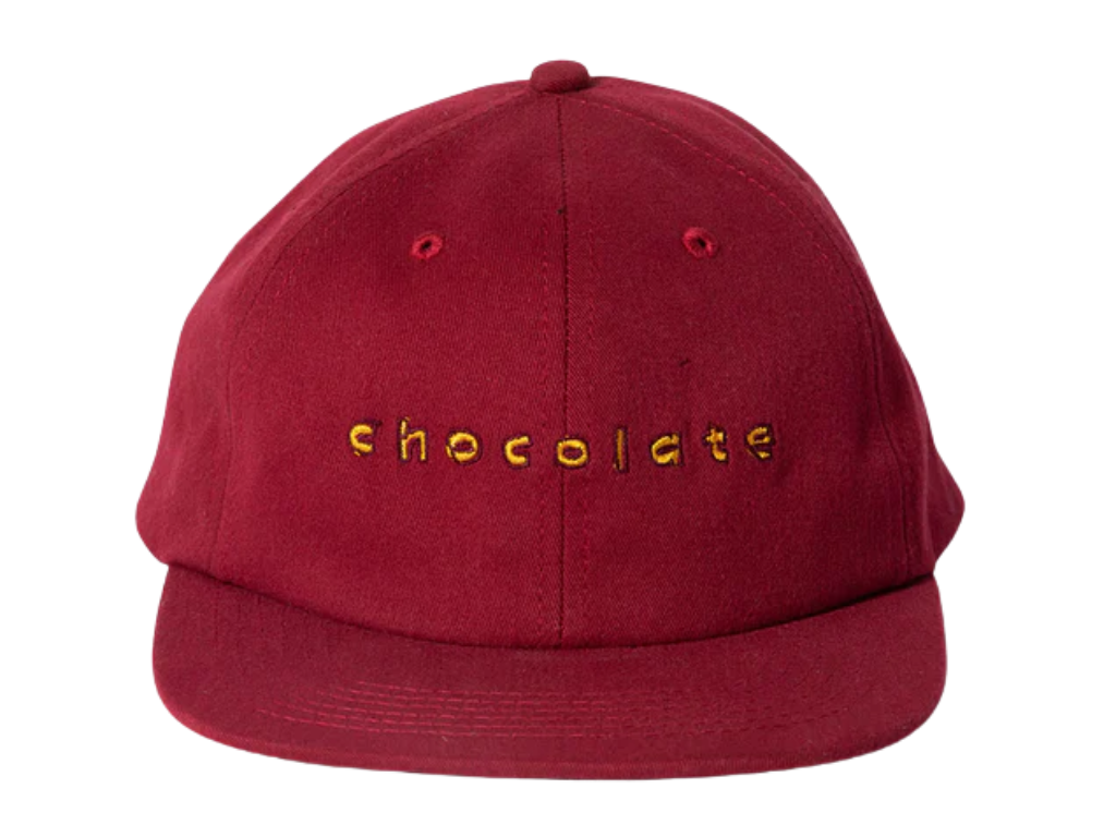 Chocolate Comic Hat (Burgundy)