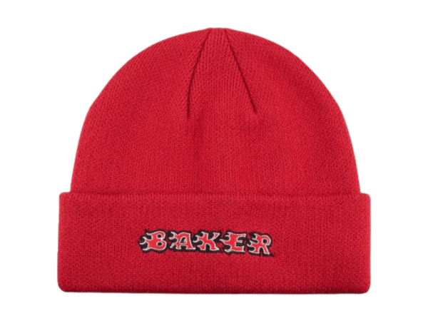 Baker Flames Beanie (Red)