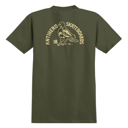 Antihero Clubhouse Tee (Olive/Cream)