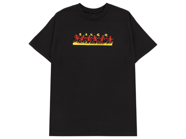 Baker Dancing Skellies Tee (Black)