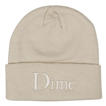 Dime Classic 3D Beanie (Cream)