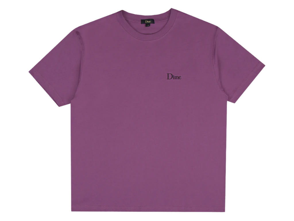 Dime Classic Small Logo Tee (Violet)