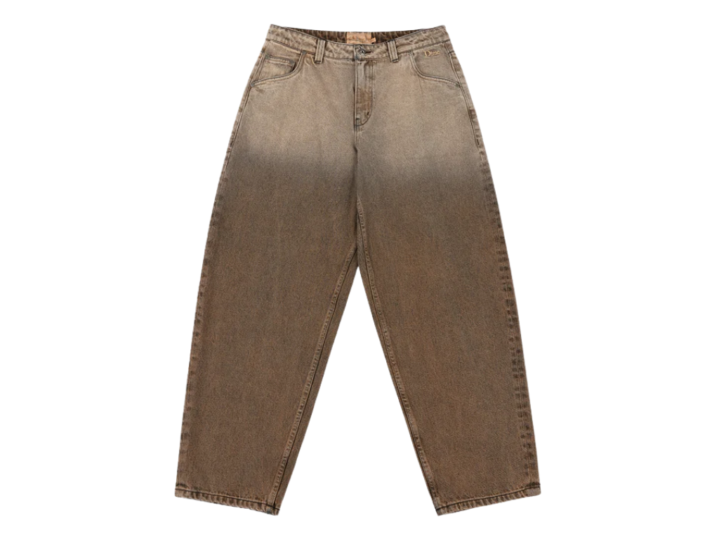 Dime Classic Baggy Pant ( Dipped Sandblasted Brown)