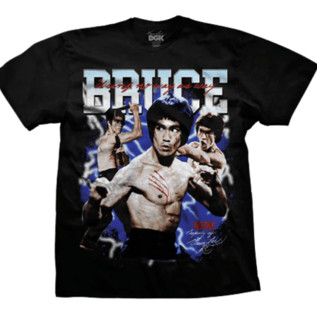 DGK x Bruce Lee Immortality Tee (Black)