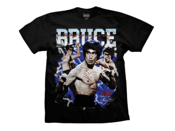 DGK x Bruce Lee Immortality Tee (Black)