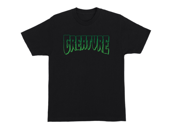 Creature Logo Outline Tee (Black)