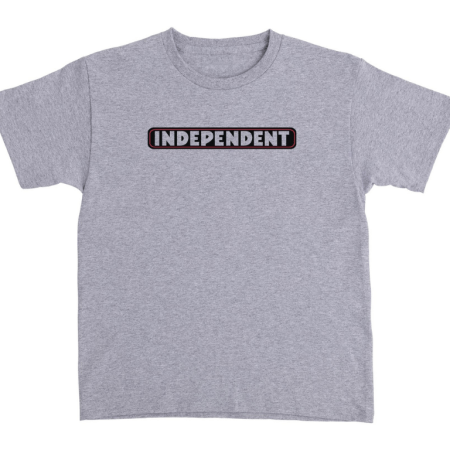 Independent Bar Logo Youth Tee (Sport Grey)