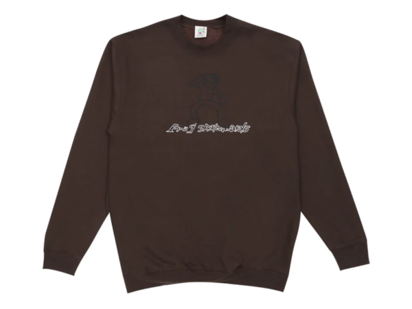 Frog Unlocked Crewneck (Brown)