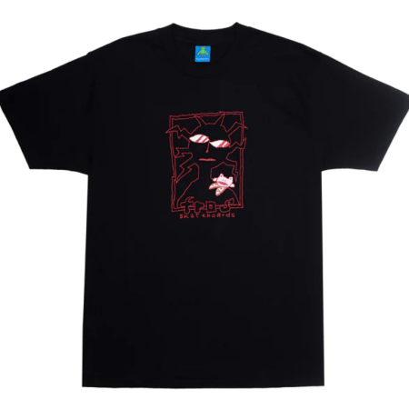 Frog Shoulder Frog Tee (Black)