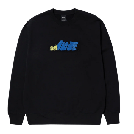HUF Dog Sense Crewneck (Black)