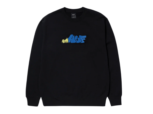 HUF Dog Sense Crewneck (Black)