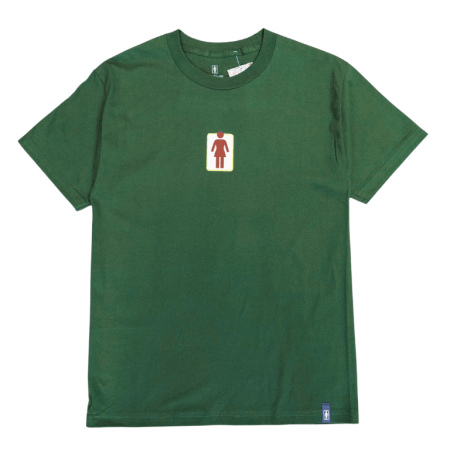 Girl OG Logo Tee (Dark Green)