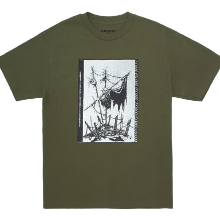 GX1000 Hamburger Lady Tee (Military Green)