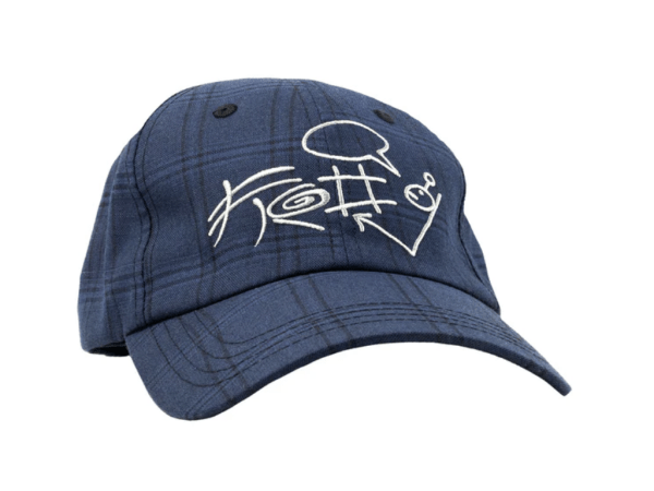 Frog Plaid G Hat (Navy)