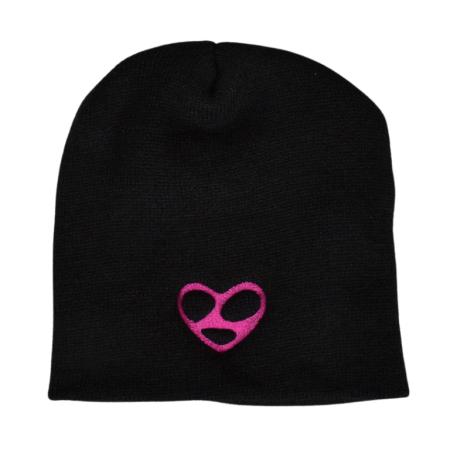 LImosine Heart Skully (Black/Pink)