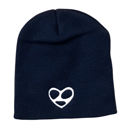 Limosine Heart Skully (Navy/White)