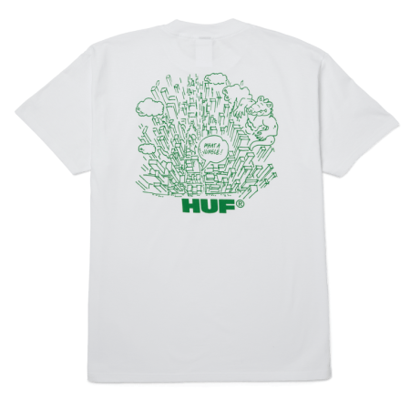 HUF What Jungle Tee (White)