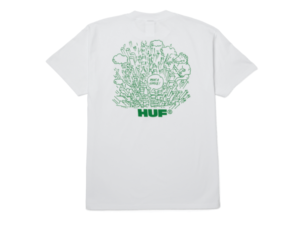 HUF What Jungle Tee (White)