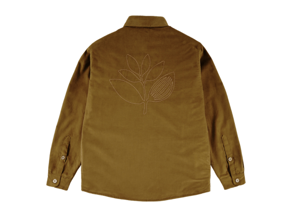Magenta Rover Cord Overshirt (Brown)