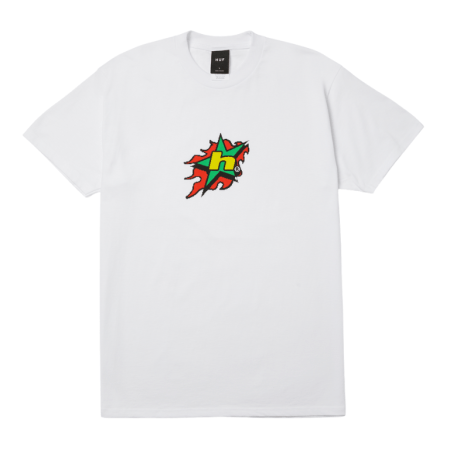 HUF H Bit Tee (White)