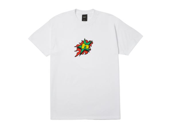 HUF H Bit Tee (White)