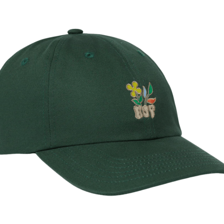 HUF Bloom CV 6 Panel Hat (Hunter Green)