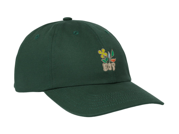 HUF Bloom CV 6 Panel Hat (Hunter Green)