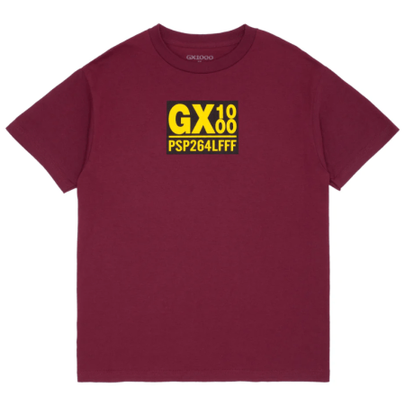 GX1000 PSP Tee (Burgundy)
