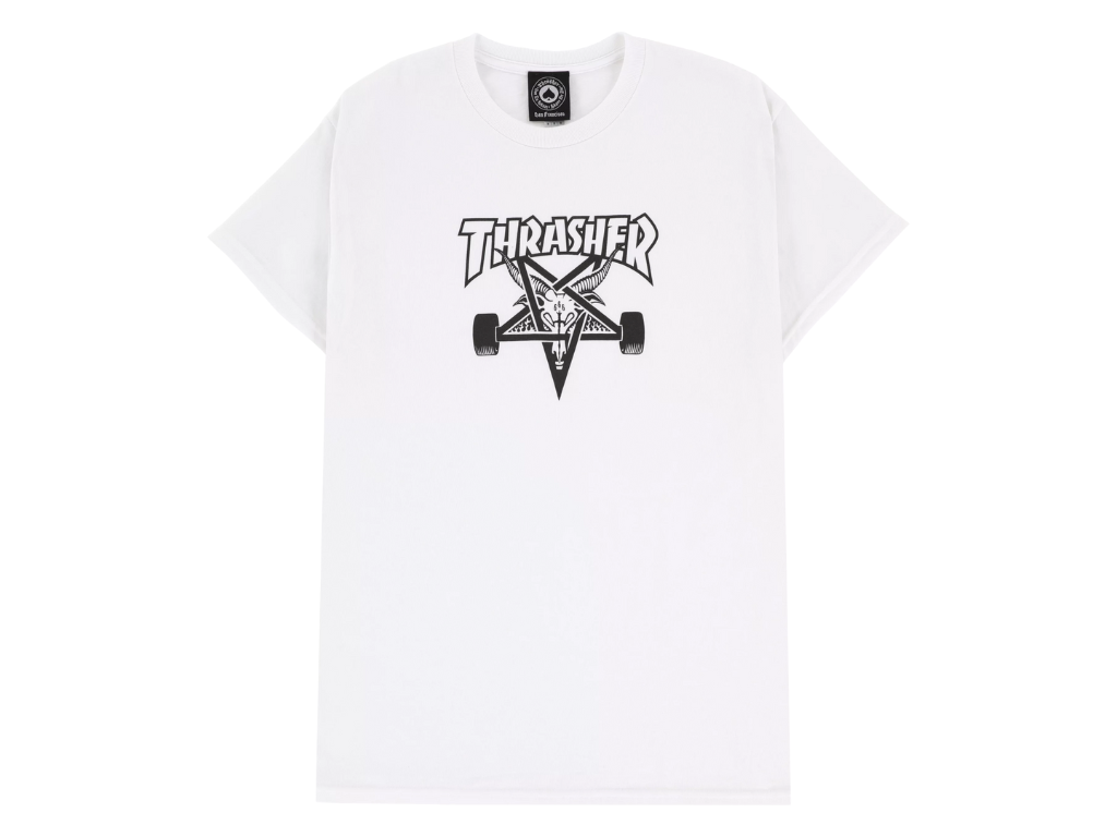 Thrasher Skategoat Tee (White)