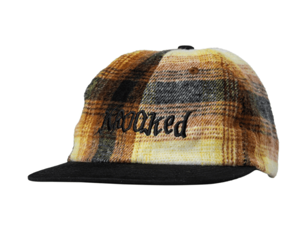 Krooked Double OK Script Hat (Flannel)