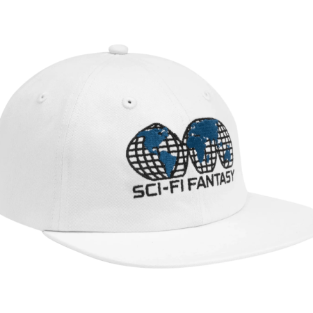 Sci-Fi Fantasy Global Hat (White)