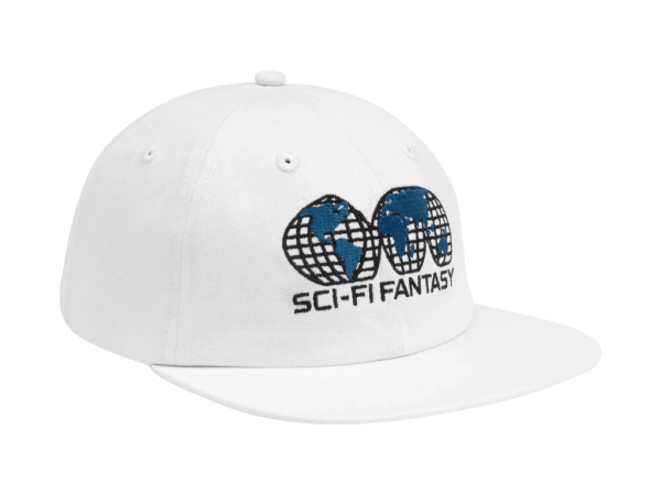 Sci-Fi Fantasy Global Hat (White)