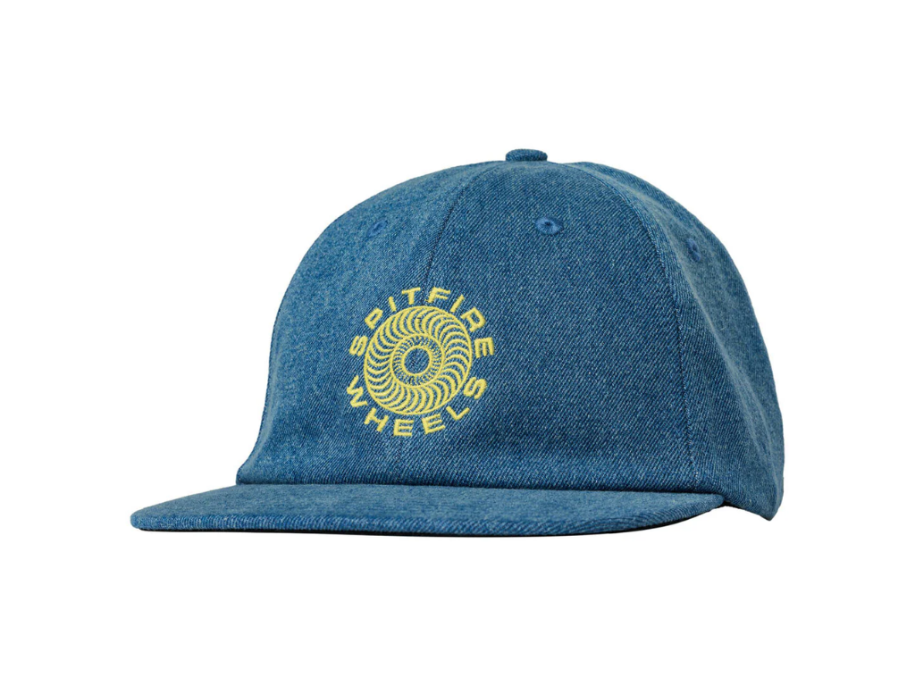 Spitfire Classic 87 Swirl Hat (Denim/Yellow)
