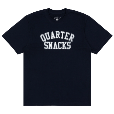 Quartersnacks Motion Arch Tee (Navy)