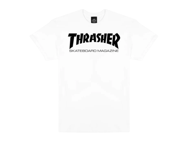 Thrasher Skate Mag Logo Tee (White)