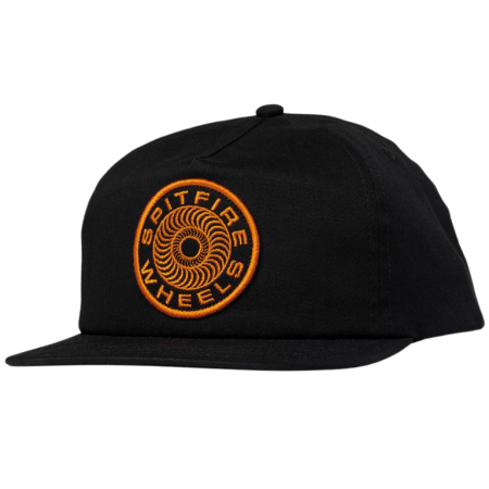 Spitfire Classic 87 Swirl Hat (Black/Orange)