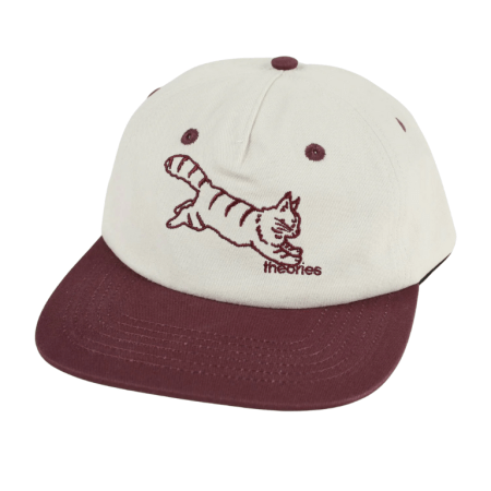 Theories Of Atlantis Conscious Kitty Hat (Cream/Maroon)