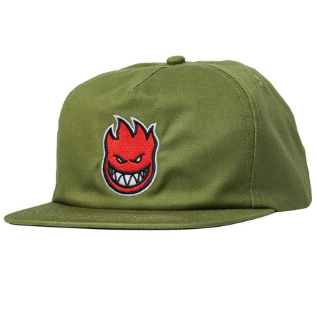 Spitfire Bighead Hat (Olive/Red)
