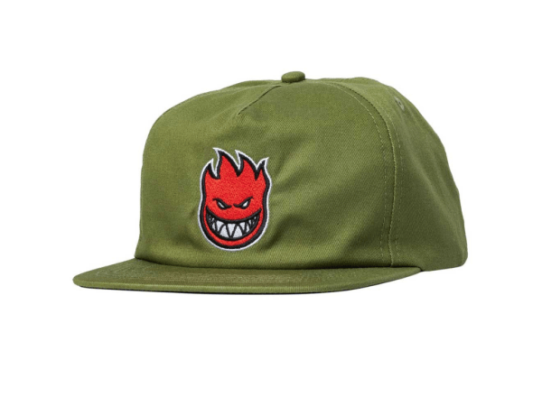 Spitfire Bighead Hat (Olive/Red)