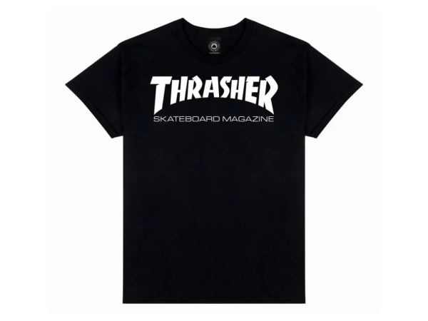 Thrasher Skate Mag Logo Tee (Black)