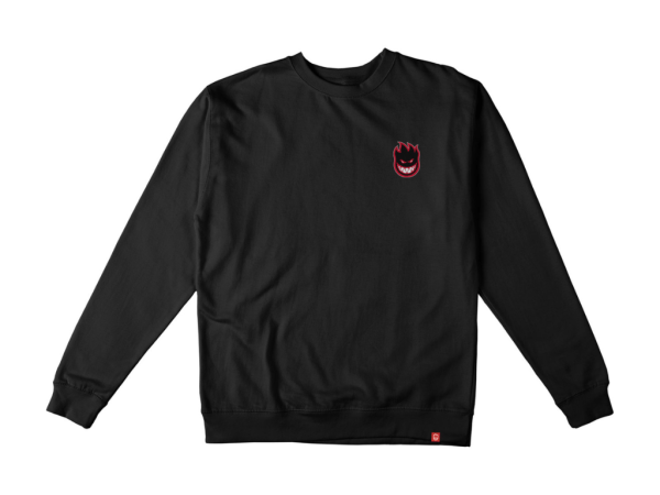 Spitfire Lil Bighead Crewneck (Black/Red)