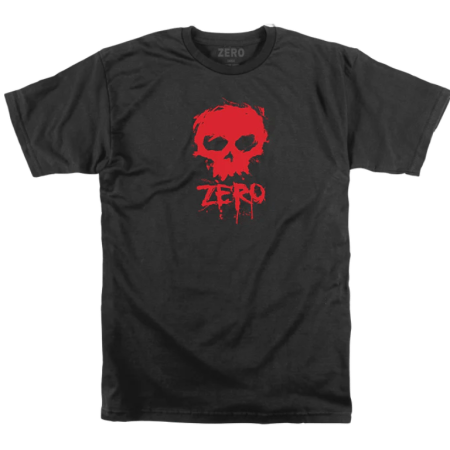 Zero Blood Skull Tee (Black/Red)