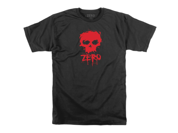 Zero Blood Skull Tee (Black/Red)