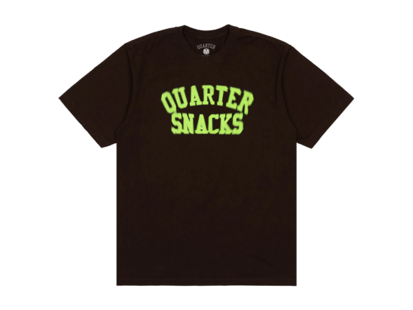 Quartersnacks Motion Arch Tee (Brown/Green)
