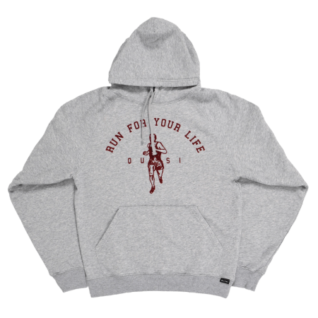 Quasi Run Hoodie (Heather Grey)