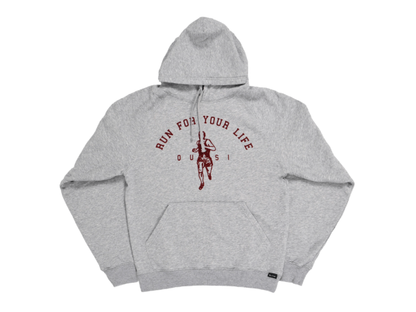Quasi Run Hoodie (Heather Grey)
